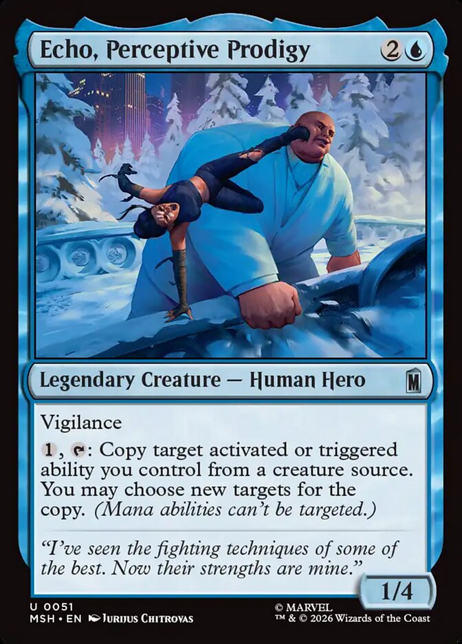 Echo, Perceptive Prodigy (51) - Marvel Super Heroes (MSH)