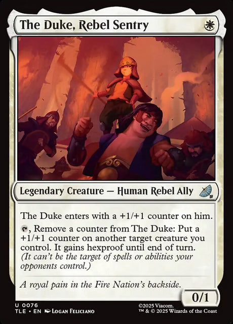 The Duke, Rebel Sentry (76) - Avatar: The Last Airbender Eternal (TLE)