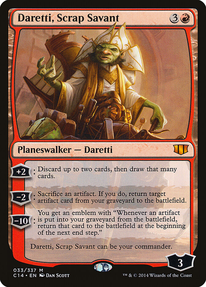 Daretti, Scrap Savant (33) - Commander 2014 (C14)