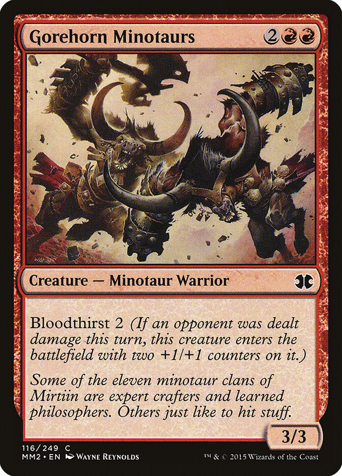 Gorehorn Minotaurs (116) - Modern Masters 2015 (MM2)
