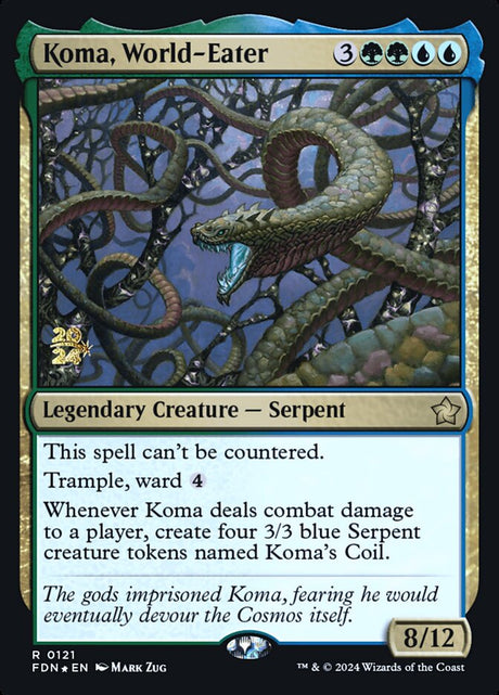 Koma, World-Eater (121s) - Foundations Promos (PFDN)