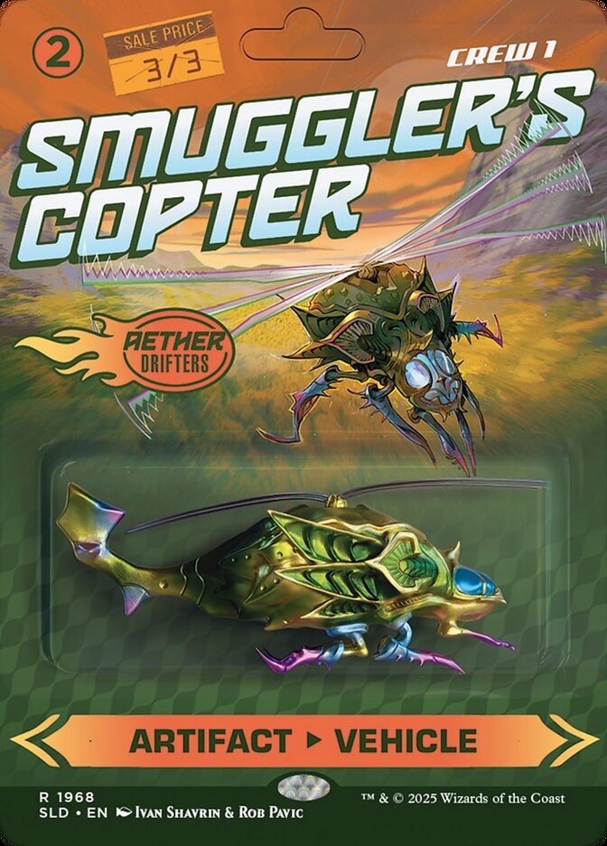 Smuggler's Copter // Smuggler's Copter (1968) - Secret Lair Drop (SLD)