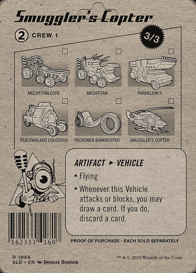 Smuggler's Copter // Smuggler's Copter (1968) - Secret Lair Drop (SLD)