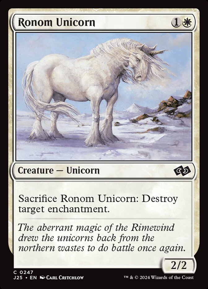 Ronom Unicorn - Foundations Jumpstart (J25)