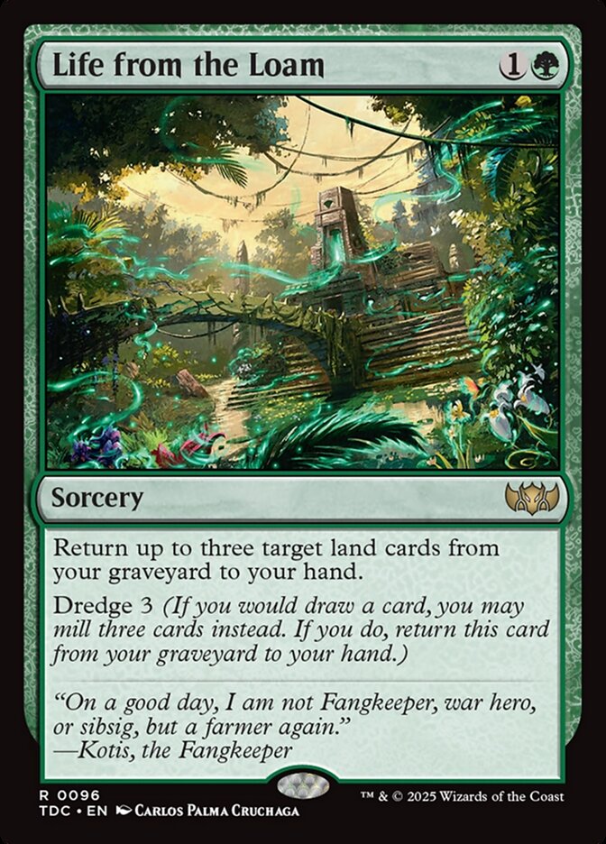 Life from the Loam (96) - Tarkir: Dragonstorm Commander (TDC)