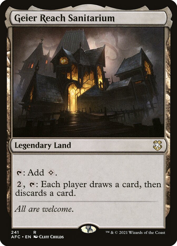 Geier Reach Sanitarium (241) - Forgotten Realms Commander (AFC)