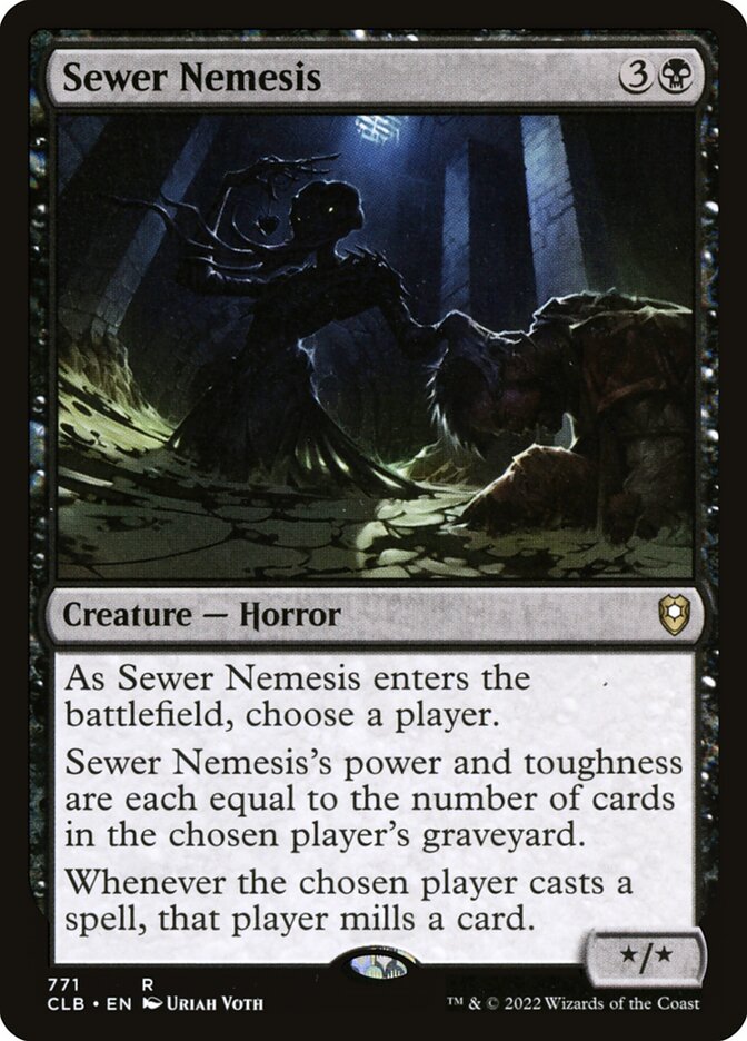 Sewer Nemesis (771) - Commander Legends: Battle for Baldur's Gate (CLB)