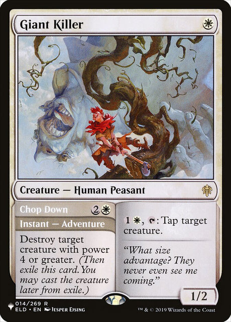 Giant Killer // Chop Down (ELD-14) - The List (PLST)