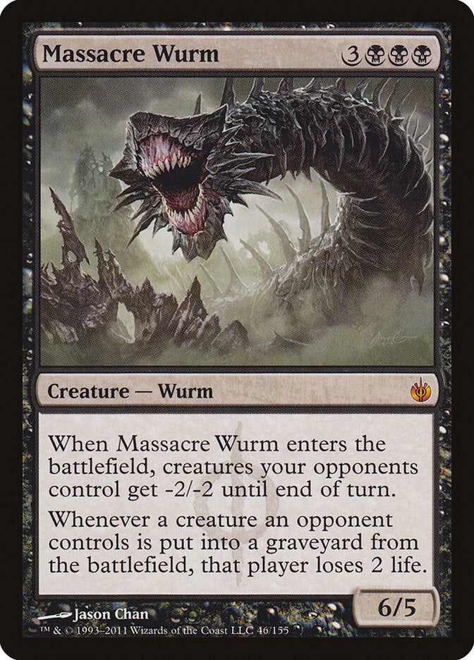 Massacre Wurm (46) - Mirrodin Besieged (MBS)