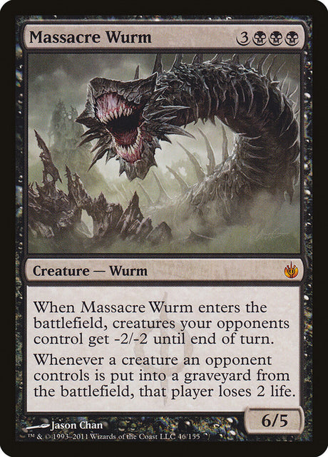 Massacre Wurm (46) - Mirrodin Besieged (MBS)