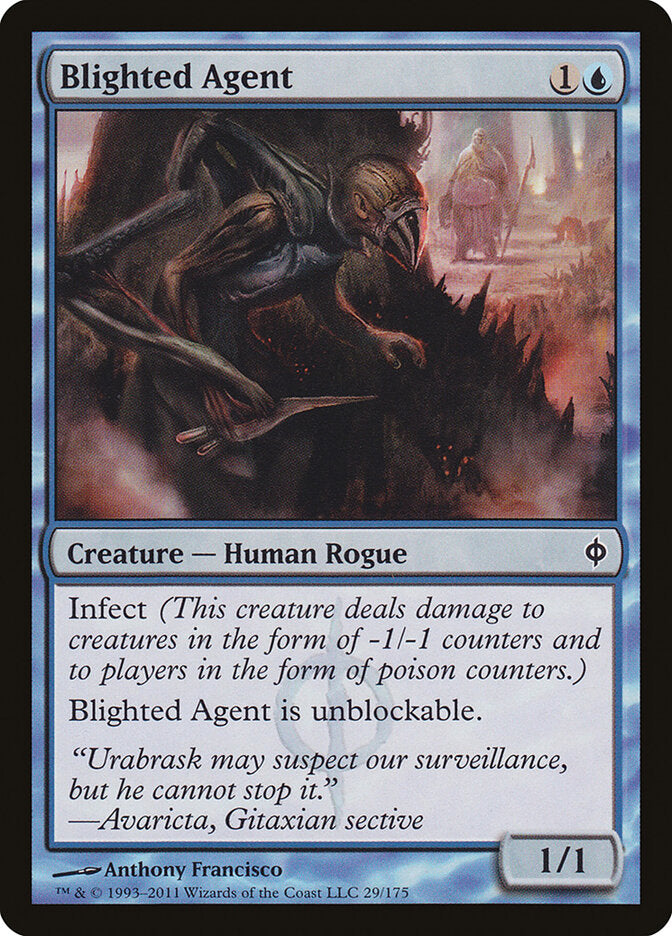 Blighted Agent (29) - New Phyrexia (NPH)