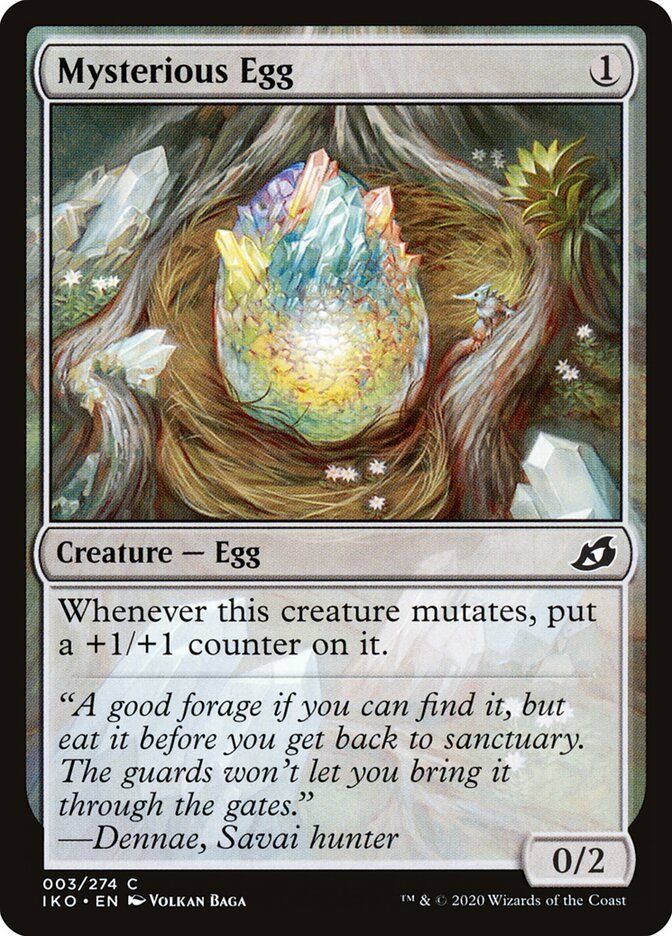 Mysterious Egg (3) - Ikoria: Lair of Behemoths (IKO)