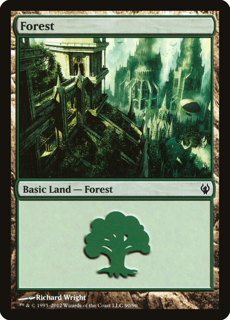 Forest (90) - Duel Decks: Izzet vs. Golgari (DDJ)
