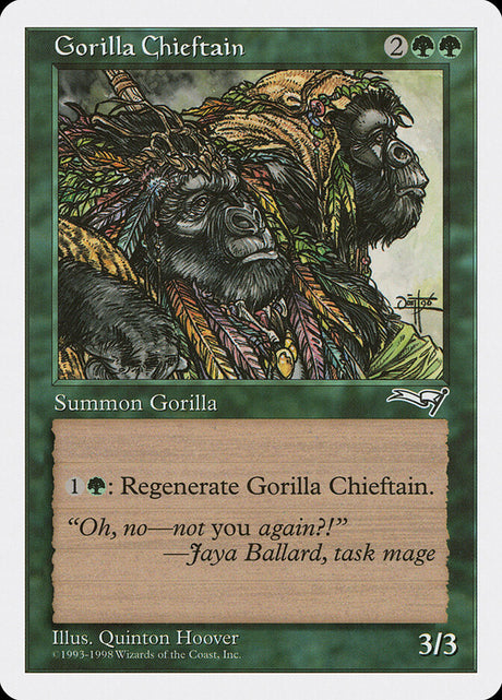 Gorilla Chieftain (57) - Anthologies (ATH)