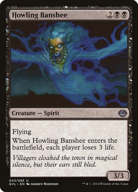 Howling Banshee (43) - Duel Decks Anthology: Garruk vs. Liliana (GVL)