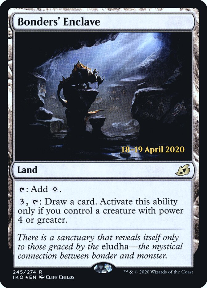 Bonders' Enclave (245s) - Ikoria: Lair of Behemoths Promos (PIKO)