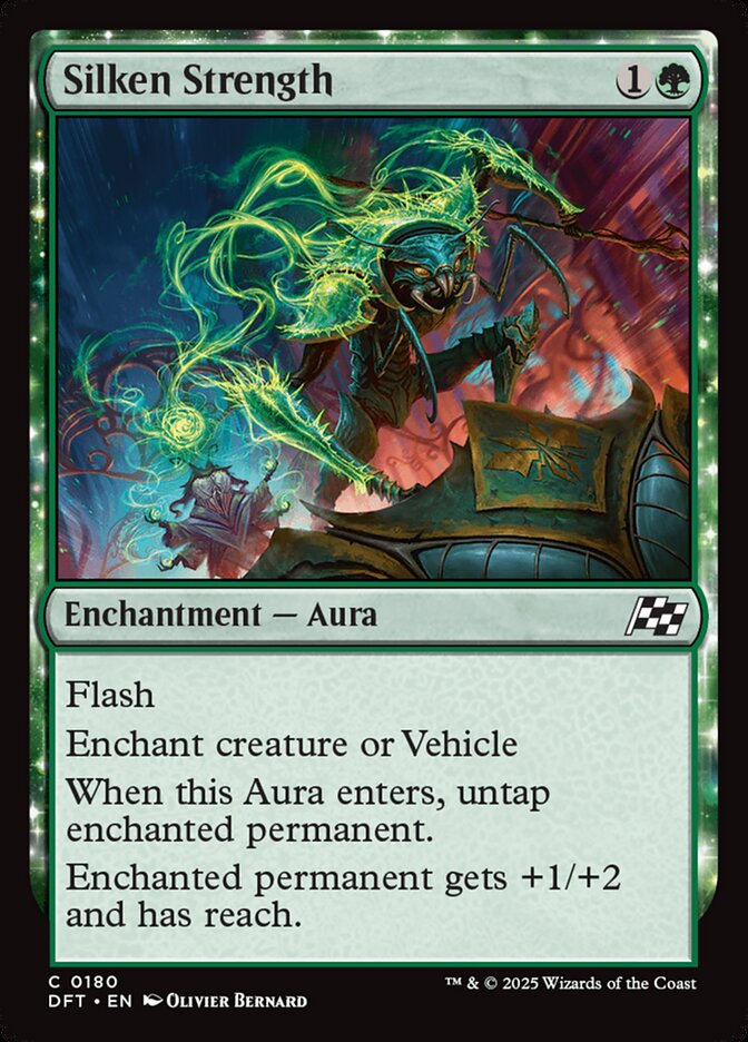 Silken Strength - [Foil] Aetherdrift (DFT)
