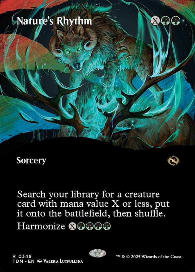 Nature's Rhythm (349) - Tarkir: Dragonstorm (TDM)
