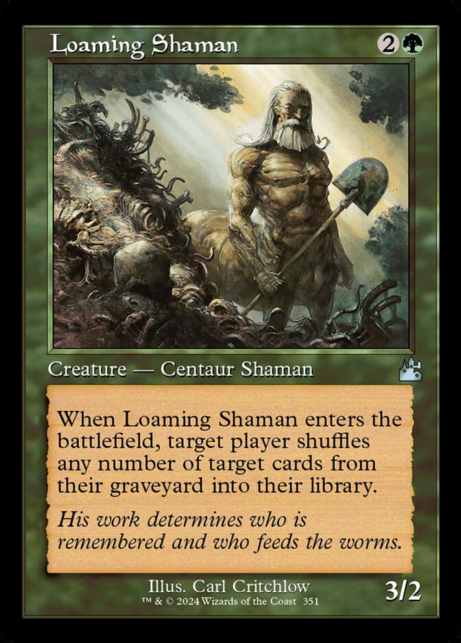 Loaming Shaman (351) - Ravnica Remastered (RVR)
