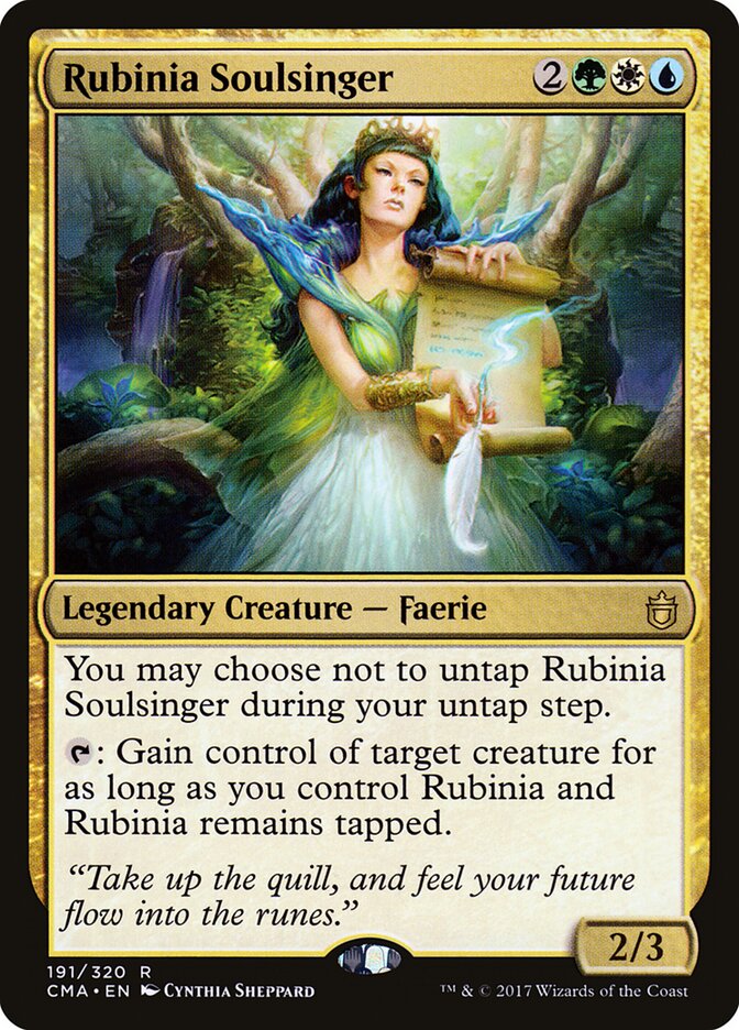 Rubinia Soulsinger (191) - Commander Anthology (CMA)