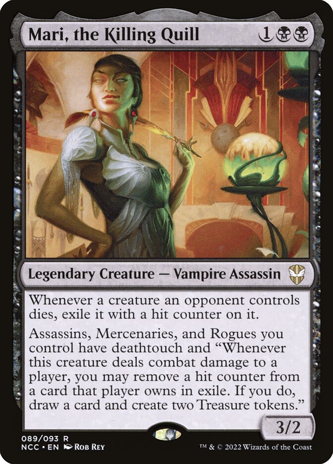 Mari, the Killing Quill (89) - New Capenna Commander (NCC)