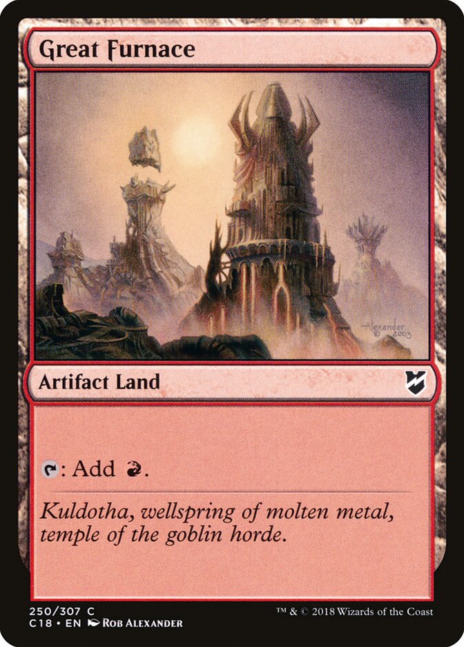 Great Furnace (250) - Commander 2018 (C18)
