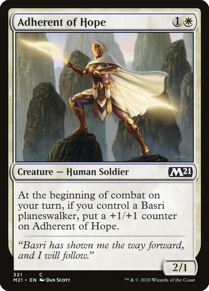 Adherent of Hope (321) - Core Set 2021 (M21)