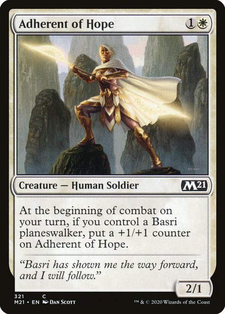 Adherent of Hope (321) - Core Set 2021 (M21)