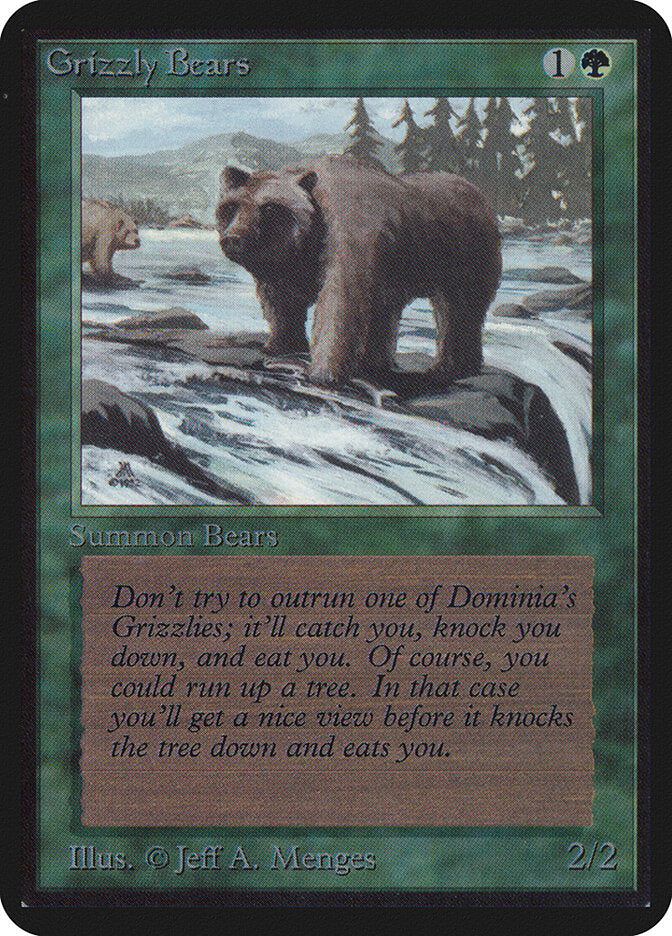 Grizzly Bears (199) - Limited Edition Alpha (LEA)