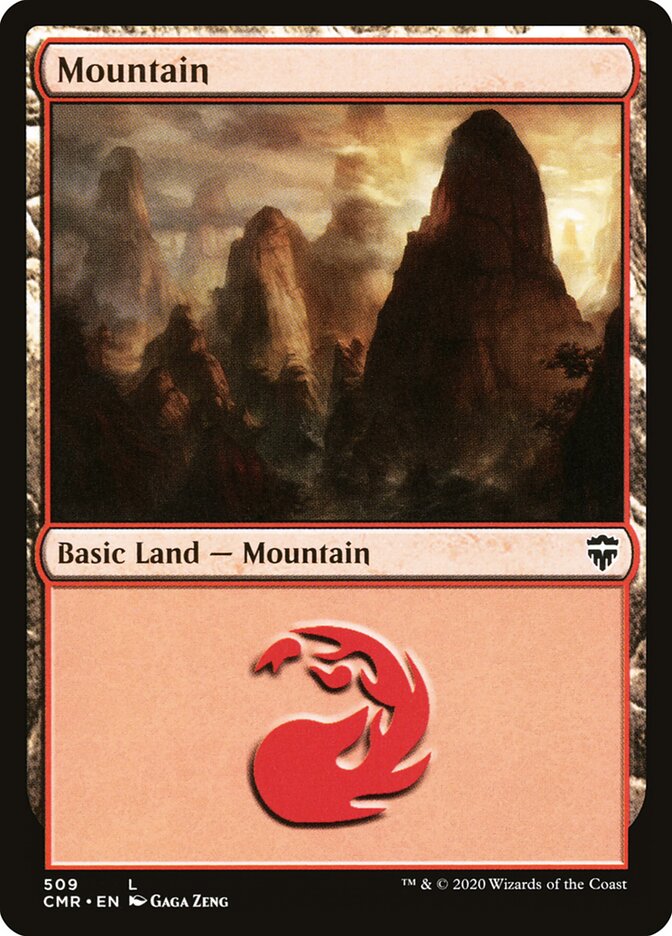 Mountain (509) - Commander Legends (CMR)