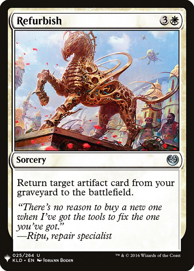 Refurbish (KLD-25) - The List (PLST)