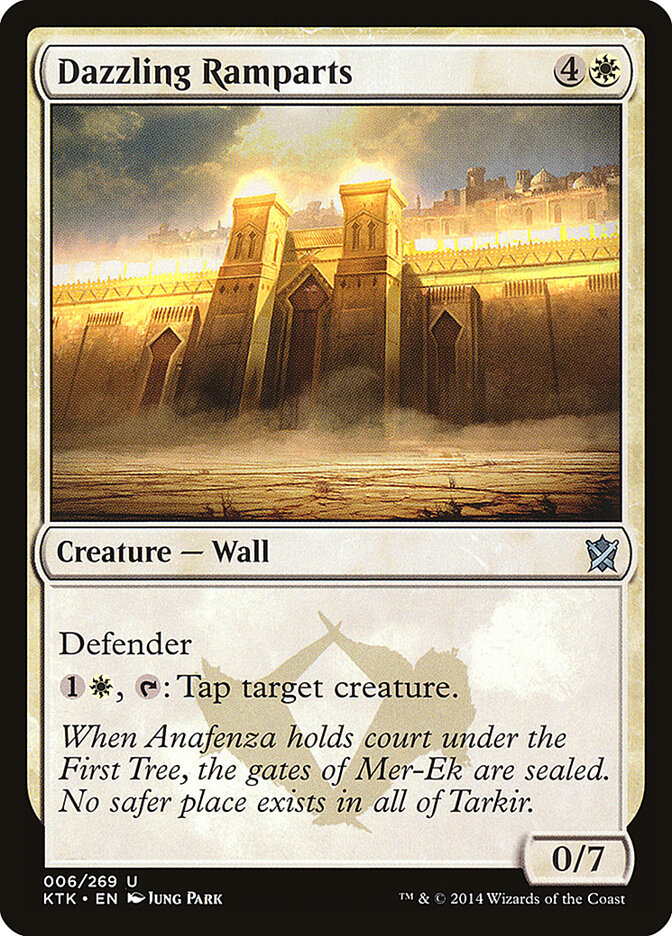 Dazzling Ramparts (6) - Khans of Tarkir (KTK)