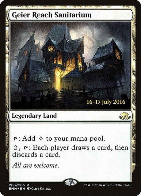 Geier Reach Sanitarium (203s) - Eldritch Moon Promos (PEMN)