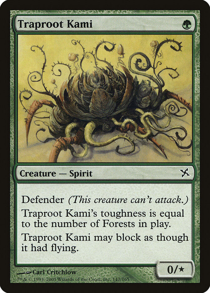 Traproot Kami (147) - Betrayers of Kamigawa (BOK)