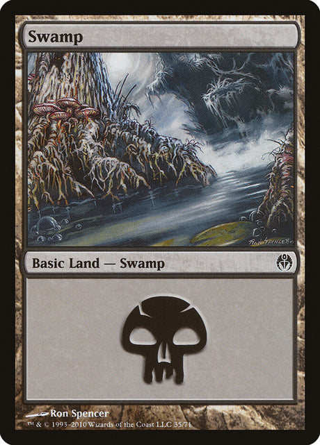 Swamp (35) - Duel Decks: Phyrexia vs. the Coalition (DDE)