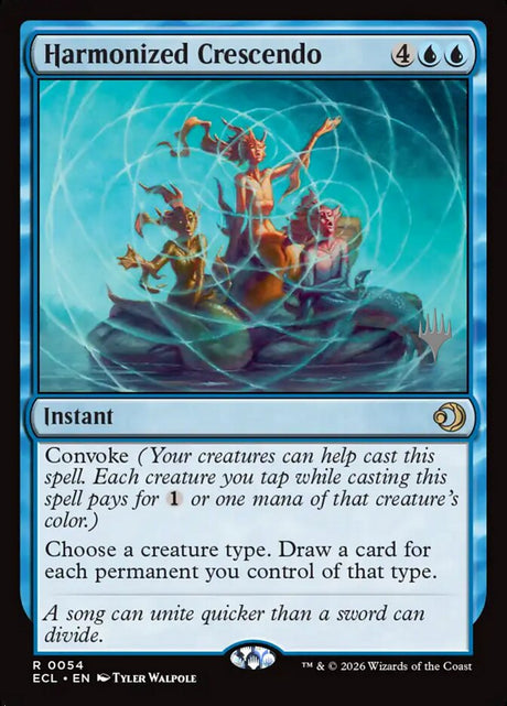 Harmonized Crescendo (54p) - Lorwyn Eclipsed Promos (PECL)