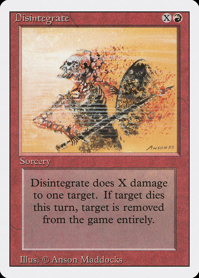 Disintegrate (142) - Revised Edition (3ED)