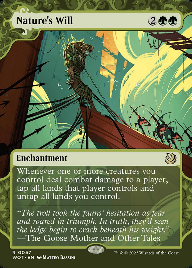 Nature's Will (57) - Wilds of Eldraine: Enchanting Tales (WOT)