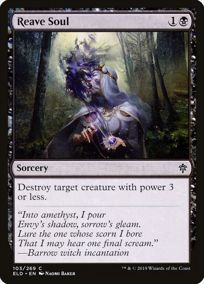 Reave Soul (103) - Throne of Eldraine (ELD)