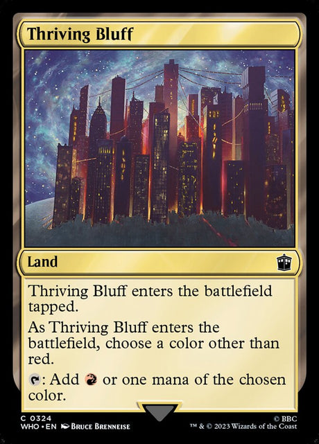 Thriving Bluff (324) - Doctor Who (WHO)