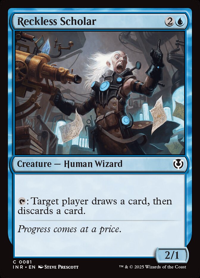 Reckless Scholar (81) - Innistrad Remastered (INR)