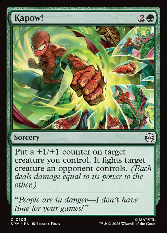 Kapow! (103) - [Foil] Marvel's Spider-Man (SPM)