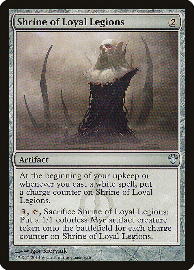 Shrine of Loyal Legions (5) - Modern Event Deck 2014 (MD1)