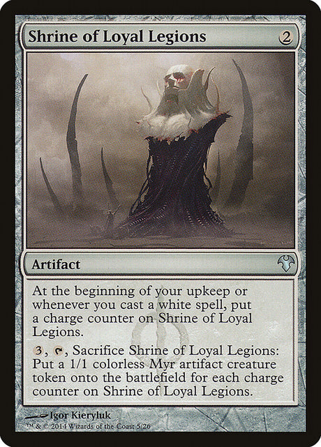 Shrine of Loyal Legions (5) - Modern Event Deck 2014 (MD1)