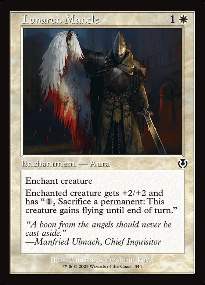 Lunarch Mantle - [Foil, Retro Frame] Innistrad Remastered (INR)