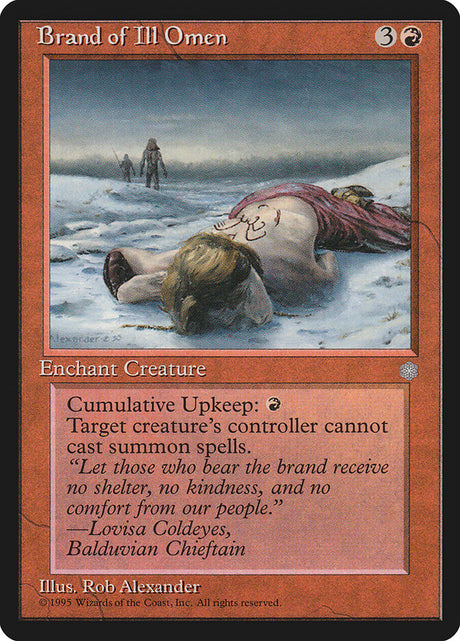 Brand of Ill Omen (177) - Ice Age (ICE)