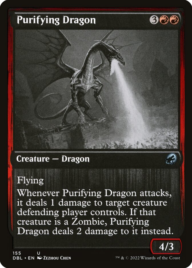Purifying Dragon - [Foil] Innistrad: Double Feature (DBL)