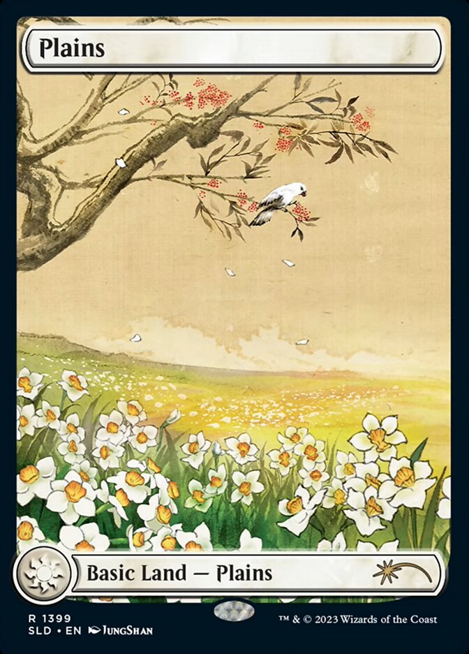 Plains (1399) - [Foil, Full Art] Secret Lair Drop (SLD)