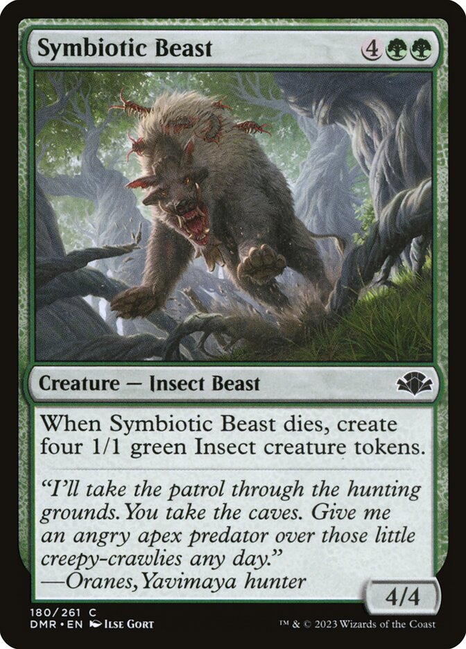 Symbiotic Beast (180) - Dominaria Remastered (DMR)