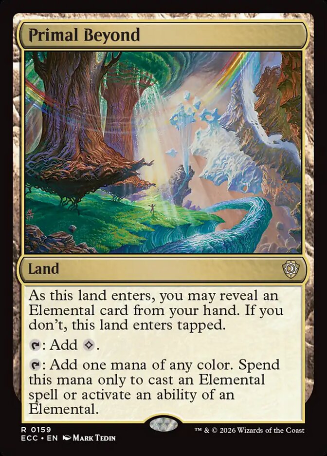 Primal Beyond (159) - Lorwyn Eclipsed Commander (ECC)